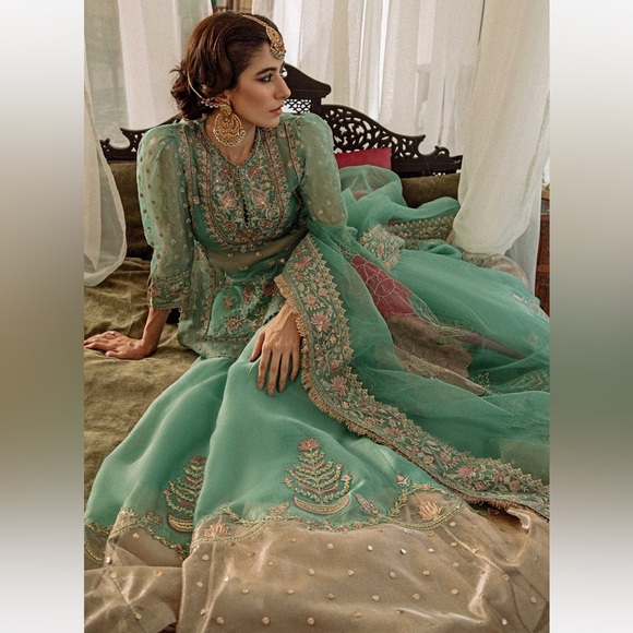 Zara Shahjahan Other - Zara Shahjahan Asmaani Lehenga Set